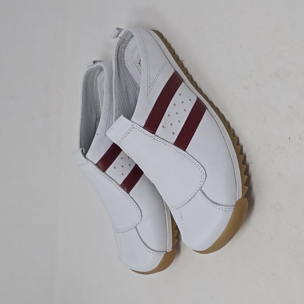 Steve Madden Spiderr 1990s Retro Slip On Vintage Sneakers White Size 7.5